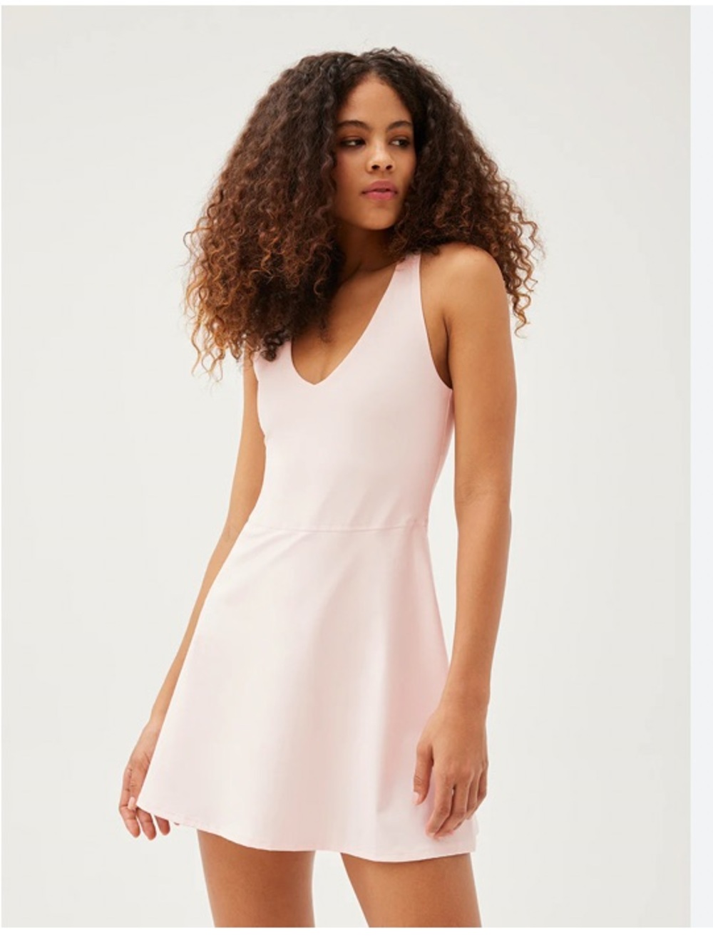 NWT Outdoor Voices Volley Dress Pink Sunrise